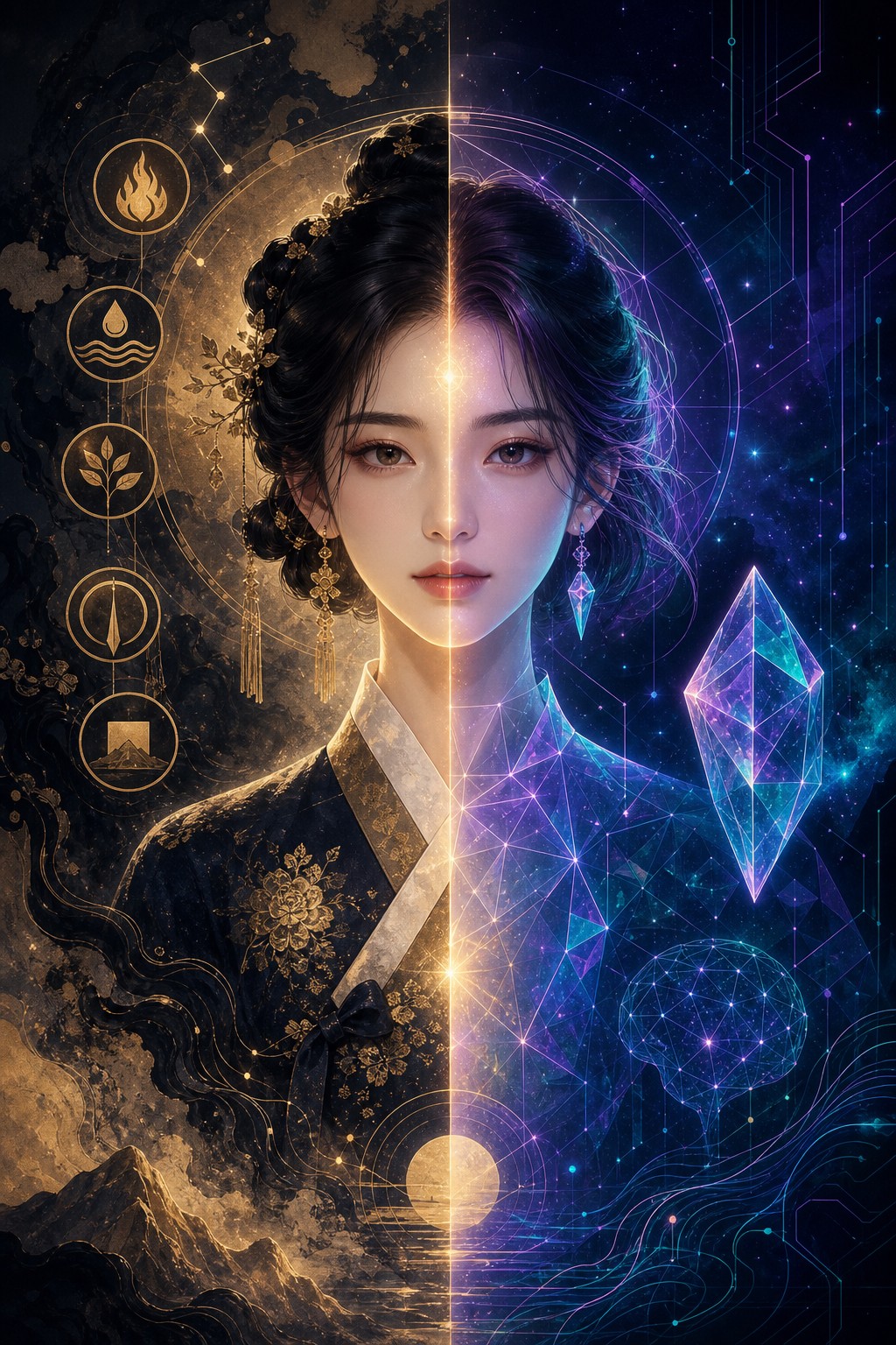 사주와 MBTI, 두 빛이 겹친 한 사람